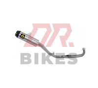 Arrow Indy Race T-max 560 2021 Titanium Homologated Full Line System Noir Homologated