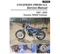 Yamaha TW200 Cyclepedia Printed Motorcycle Service Manual