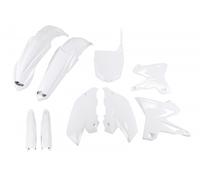 Yamaha Ufo Kit Plaques Carénage FULL Restylage Yz 125 - 250 2008 - 2014 Blanc