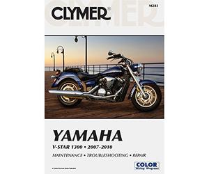 Yamaha V-Star 1300 Series Motorcycle (2007-2010) Service Repair Manual