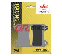 Yamaha XJR 1200 1995-1998 Plaquettes De Frein Avant Dual Sintered SBS 706DS-1