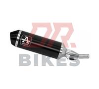 Yamaha Xmax 300 2021-2022 Arrow Urban Aluminium Foncé Silencieux Avec Embout