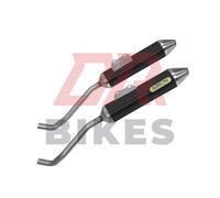 Yamaha XT 660 R - X 2004-2016 Arrow Thunder Compatible Aluminium Foncé Silen