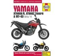 Yamaha XT660 MT03 04 11 Haynes Repair Manual by Haynes Publishing Matthew Coombs (Auteur)