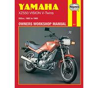 Yamaha XZ 550 Vision V-Twins Owners Workbook Manual, No. M821: 1982 on