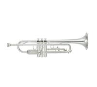 Yamaha YTR-2330S Bb Student Trompet plaqué argent avec étui rigide