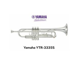 Yamaha YTR-3335S Bb Trumpet Student Model Silver w/ Case