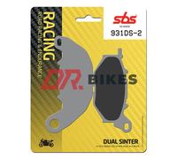 Yamaha YZF-R25 2015-2020 Plaquettes De Frein Avant SBS Dual Sintered 931DS-2