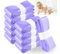 YAMAIDUO 10 Recharge Poubelle à Couches, 6,5M Poubelles à Couches et Recharge Gran Capacité Antibactérien Anti-odeurs Multicouche, Recharge Poubelle Compatible avec Tommee Tippee, Genie Litter Locker