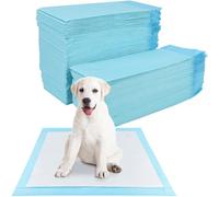 YAMAIDUO 100 Pièces Alaise pour Chien, 60 x 60cm Alese Jetable, 5 Couches Tapis Educateur Chiot, Tapis Hygiénique Absorbant, Anti-Fuite et Séchage Rapide