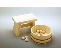 Yamako - Lot d'accessoires de bain de style japonais 85947