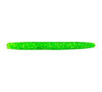 Yamamoto 9S-10-169 Senko Worm, 10,2 cm, Chartreuse avec Grand Flocon de Chartreuse Vert chartreus