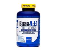 YAMAMOTO Nutrition, BCAA 4:1:1 , 200 Comprimés, Supplément Diététique d'Acides Aminés Ramifiés avec Vitamine B1 et B6, Supplément Sportif, 240 g