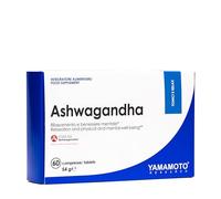 YAMAMOTO RESEARCH, Ashwagandha KSM-66 60 Capsules, Supplément Alimentaire avec 600 mg d'Ashwaganda, Optimal pour le Bien-Etre Mental et Physique, Haute Concentration