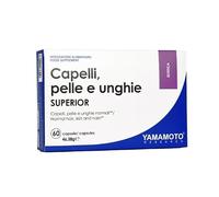 YAMAMOTO RESEARCH Capelli, pelle e unghie SUPERIOR 60 Capsules, pour Maintenir des Cheveux, une Peau et des Ongles Sains et Forts