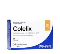 YAMAMOTO RESEARCH Coletix 30 Comprimés, à base de Riz Rouge Fermenté et Extrait d'Olivier Olecol, Par Soutenir une Bonne Circulation Sanguine