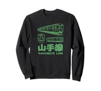 Yamanote Line Tokyo Train Japonais Kanji Souvenir Sweatshirt