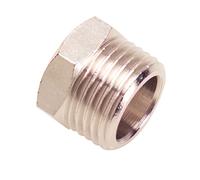 YAMATO 17030215 Réducteur Écrou Cilindrica Mâle 1/2 F-1/4 (Blister de 2 Pieces)