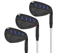 yamato Vvip Cales de Golf Unisexe, Lot de 52, 56, 60, Noir