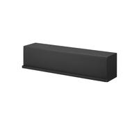 YAMAZAKI 10069 Tower Boîte de Rangement Murale, Noir, Acier/Résine Pom/Polyester/Silicone/Résine ABS, Minimaliste, 60 x 15.7 x 14.6 cm (L x P x H)