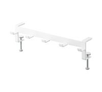 YAMAZAKI 1576 TOWER Tableside Hooks, white, Steel, 30.5 x 7 x 711 cm