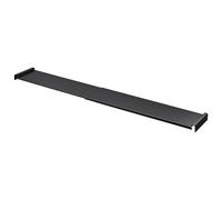YAMAZAKI 1732 Tower Extendable Drawer Shelf, Black, Steel, 60~108 x 15 x 3 cm