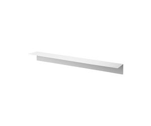 YAMAZAKI 1931 Tower WallMounted Shelf with Magnetic Panel (90 cm), White, Steel/ABS Resin, 90 x 15.7 x 9 cm