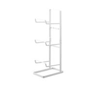 YAMAZAKI 2034 TOWER Fitness Equipment Rack, white, Steel, 15 x 24 x 65.5 cm