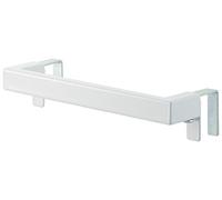 Yamazaki 2853 Tower Towel Hanger, White, Steel, 19 x 6~7 x 4 cm