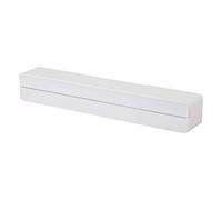 YAMAZAKI Boîtier magnétique Tower 3247 – Blanc, Résine ABS, 32,6×5,5×5 cm