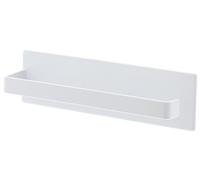Yamazaki 3267 Porte-serviettes magnétique pour salle de bain, blanc, env. 18 x 4,5 x 5,1 cm (l x P x H)