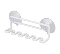 Yamazaki 3285 Support pour Brosse à Dents Blanc env. 5,9 x 1,8 x 5,6 cm (l x P x H) (15 x 4,5 x 5,5 cm), Tour avec Ventouse, 5 rangées, Blanc
