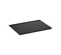 YAMAZAKI 3329 Tower Glas & Mug Drainer, Black, ABS Resin, 42.5 x 30.7 x 1.5 cm
