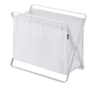 Yamazaki 3544 Tower Storage Basket, White, Steel/Polyester/Polypropylene, 46 x 29 x 40 cm