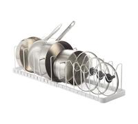 Rangement poêles et couvercles extensible en acier