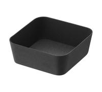 Yamazaki 4224 Tower Plateau d'agrément S, Noir, Acier, Minimaliste, 9 x 9 x 4 c m