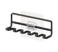 Yamazaki 4521 Tower Film Hook Toothbrush Holder, Black, Steel FILMHOOK : Polycarbonate/Pet/Polyurethane, 12.5 x 3.5 x 4 cm