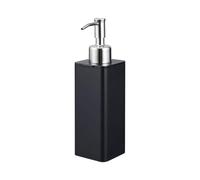 Yamazaki 4830 Tower Distributeur Slim, Noir, Résine ABS, Minimaliste, 5.5 x 7 x 19.5 c m