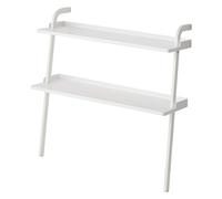 Yamazaki 5045 FRAME Kids Leaning Shoe Rack, white, Steel/ABS Resin/Silicone, 50 x 22 x 48 cm