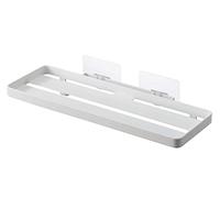 YAMAZAKI 5397 TOWER Film Hook Sanitary Tray, white, Steel/Silicone FILMHOOK : Polycarbonate/PET/Polyurethane, 30 x 11.5 x 4.7(excluding film hook) cm