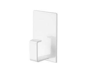 YAMAZAKI 5417 TOWER Crochet magnétique pour panier à linge, blanc, Acier/Aimant/Silicone, minimaliste, 8 x 4.3 x 12 cm (L x P x H)