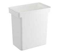 Yamazaki 5617 TOWER Conteneur pour aliments pour animaux (12 Kg), blanc, Polypropylène/Résine ABS/Résine POM/Silicone, minimaliste, 41 x 24 x 42.5 c m