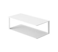 YAMAZAKI 5641 Tower Rectangular Dish Rack, White, Steel, 30 x 15 x 10 cm