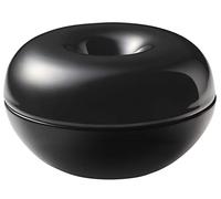 Yamazaki 5741 TOWER Ceramic Air Freshener Bowl, black, Ceramic, 9.5 x 9.5 x 6 cm