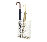 Yamazaki 6323 NEST Porte Parapluie Rectangulaire, blanc, acier, design minimaliste, 30 x 12 x 45 cm (LxPxH)