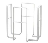 Yamazaki 6471 Tower Support de Nouvelles, Blanc, Acier, Minimaliste, 35 x 28 x 35 c m