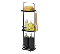 Yamazaki 6635 Tower 3~Tiered Rack, Black, Steel, 18 x 12 x 67 cm