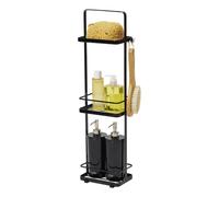 Yamazaki 6635 Tower 3~Tiered Rack, Black, Steel, 18 x 12 x 67 cm