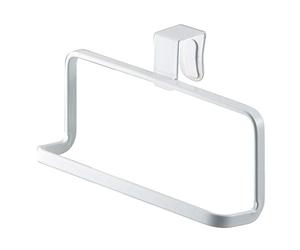 Yamazaki 6779 Tower Towel Hanger S, White, Steel, 16 x 7 x 9.5 cm