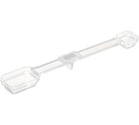 Yamazaki 6923 TOWER Magnetic Measuring Spoon, white, AS Resin/Neodymium Magnet, 22 x 3.5 x 1.8 cm